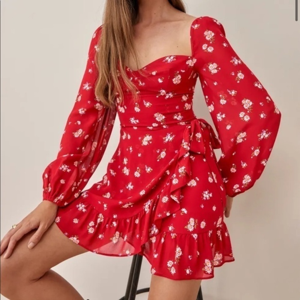 ❤️Reformation Cammi Dress cassia - Picture 3 of 6